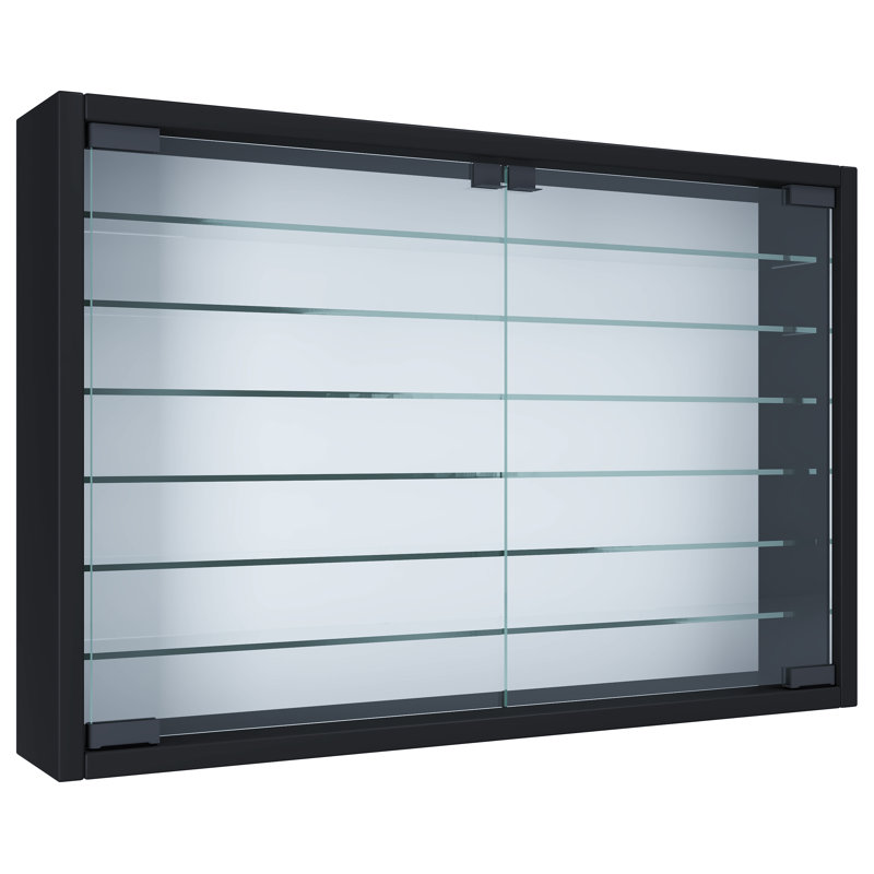 Necol Display Cabinet, Black