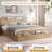 Solid Wood Platform Bed Frame-243012443