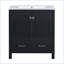 Meuble-lavabo moderne avec lavabo simple et tiroir-102673821