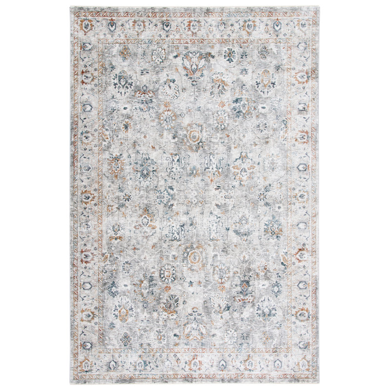Tapis ivoire / gris clair Dream 727, Rectangle de 5 pi x 8 pi