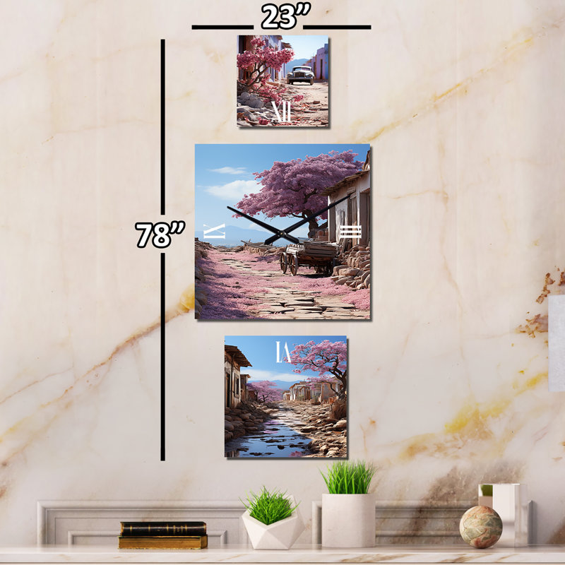 Sanai Metal Wall Clock