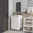 Saratoga Bathroom Cabinet with  2 Doors, White