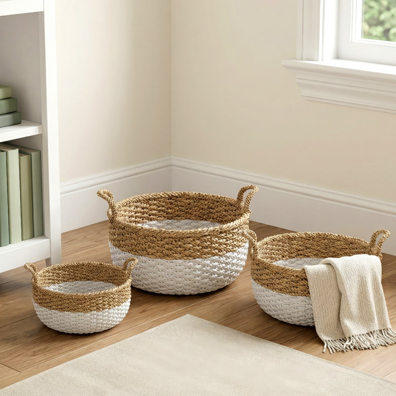 Birch Lane™ Charton Seagrass Decorative Basket