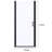 Pivot Frameless Shower Door