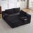 L-Shaped Cloud Sectional Sofa With Deep Seat,No Assembly Required,Modular Couches Sleeper For Living Room,Bedroom,Apartment-2028896479-2028896475