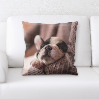 Dog Throw Pillow
