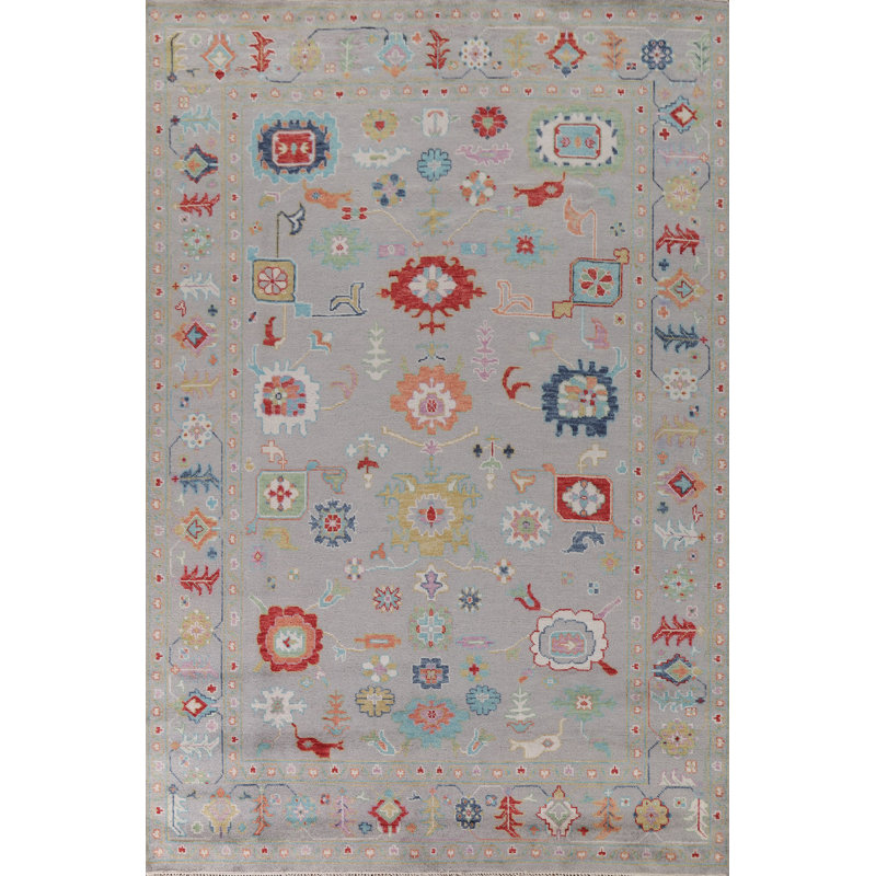Tapis de salon All-Over Oushak 9 x 12