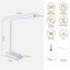 Lampe de bureau noire sans fil à DEL, commande tactile à intensité variable rechargeable avec support pour téléphone-969406458