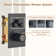 Revitalize 3-Function 12 Inch Wall Mount Rainfall Thermostatic Shower System with 6 Body Jets
