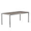 Ensemble de salle à manger de patio en métal pour 6 personnes avec table rectangulaire Aynura-328747888