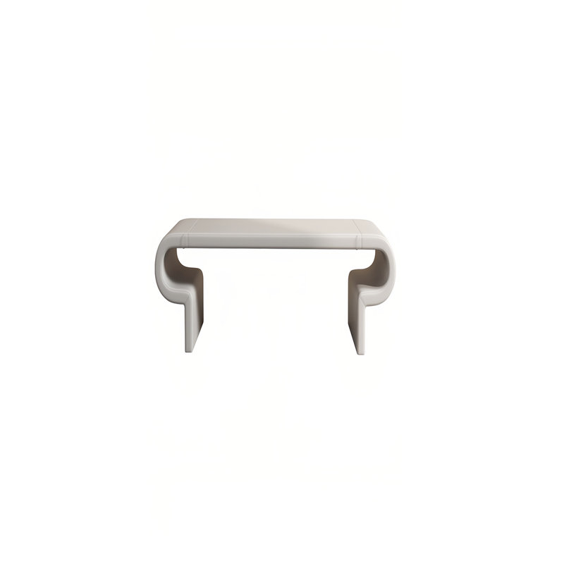 Banc rembourré en cuir Ruperto, H 16,14 po x l 35,43 po x P 15,74 po