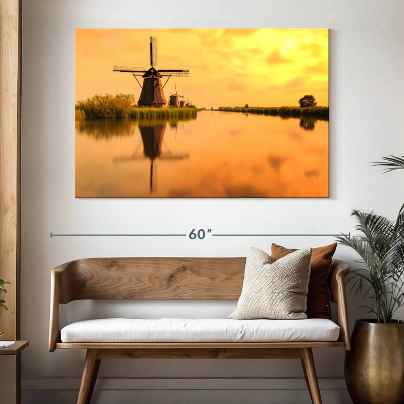 Alvord Windmill Power, H 34 po x l 51 po