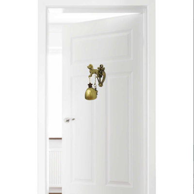 Bell Doorbell Indoor And Outdoor Doorbell Hanging Door Door Metal Iron Wind Chime Ornaments