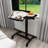 Adjustable Tilt Overbed Bedside Table With Wheels Mobile Laptop Standing Desk-451884080