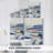 Blue Tectonic Movement I-Premium Gallery Wrapped Canvas -Ready to Hang