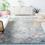 Tapis bleu marine / bleu sarcelle Cronin-1247937077