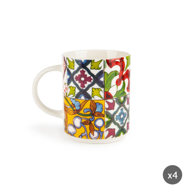 Lisbona Porcelain Coffee Mug