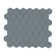 Cielo Azul Hexagon 10" X 11" Glossy Porcelain Mosaic Floor And Wall Tile