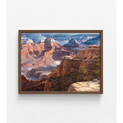 «Rock of Ages» par Jack Sorenson, reproduction d'art de Canyon, reproduction de tons terreux, Art de paysage rocheux, décor de maison rocheuse, impression de décor chaleureux