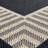 Delshire Striped Machine Woven Indoor / Outdoor Rug-1933056608