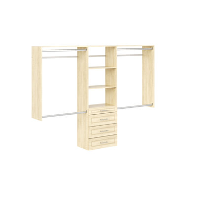 60'' - 96'' Closet System (Can Be Cut To Fit)