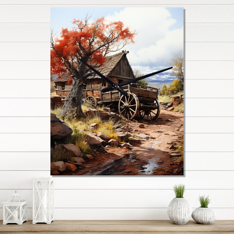 Horloge murale Gillender - Old American Cart, Grand