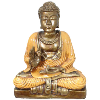 Figurine bouddha bénédiction Ylvi
