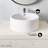 Monaco Round Ceramic Bathroom Vessel Sink-61079113