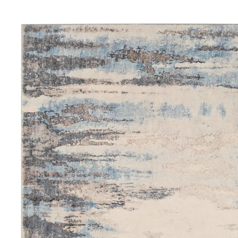 Lyndhur Abstract 80cm X 150cm Area Rug