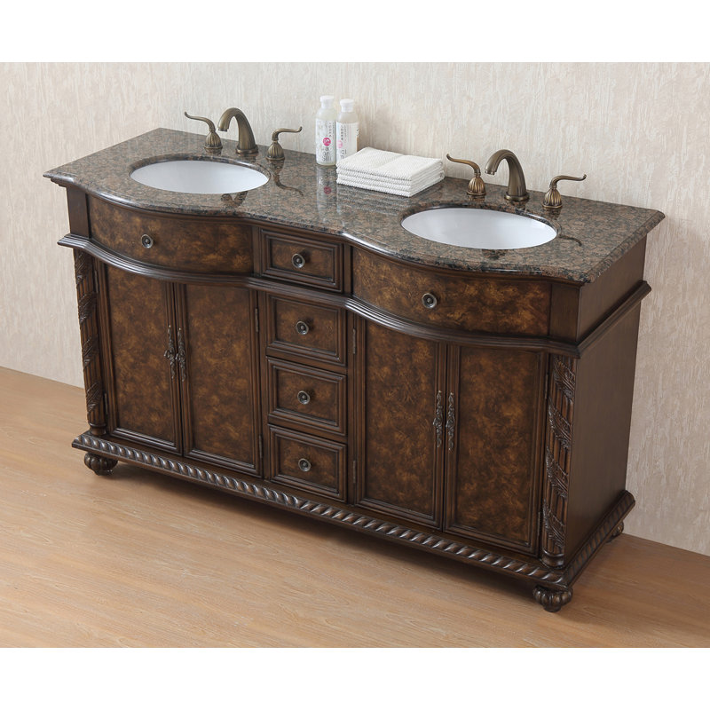 Ensemble de meuble-lavabo double 60 po Tammi
