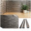 Ensemble de dosseret 18 po x 24 po Gobi - 5 tuiles, 2 garnitures en J et 1 garniture d'angle intérieure
