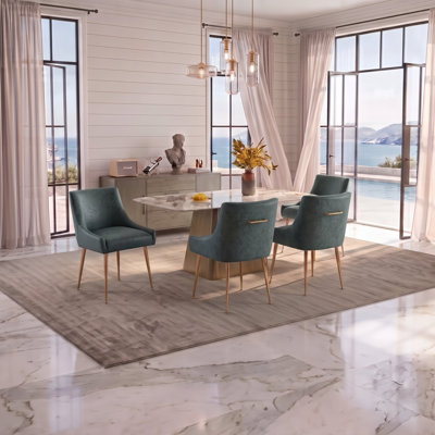Zanthia Faux Leather Upholstered Dining Chair