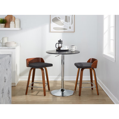 Swivel Upholstered Counter Stool