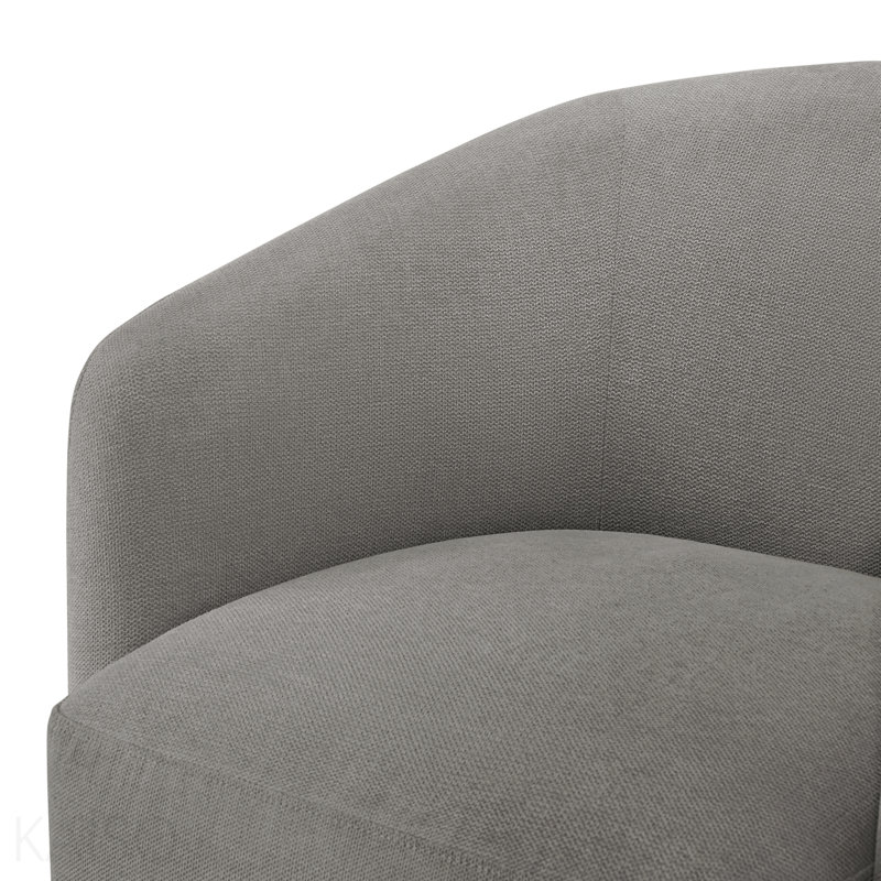 Fauteuil d'appoint pivotant, Gray