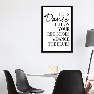 "LET’S Dance" par Mambo art studio, art textuel