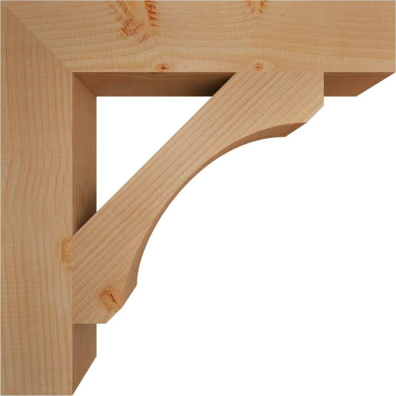 Support en bois rustique Legacy Block, Sapin de Douglas, Lisse, H 22 po x l 3,5 po x P 22 po