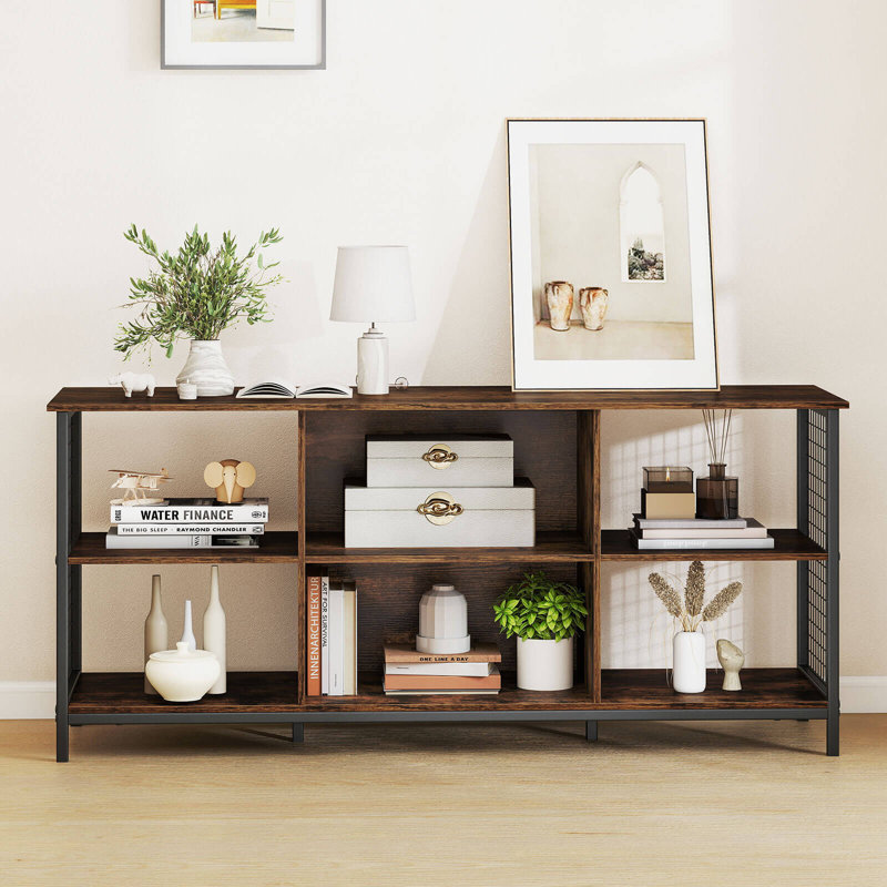 3-Tier TV Stand for TV's up to 65" Entertainment Media Center with Storage Basket