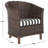 Iraan Rattan Barrel Chair-1715935153