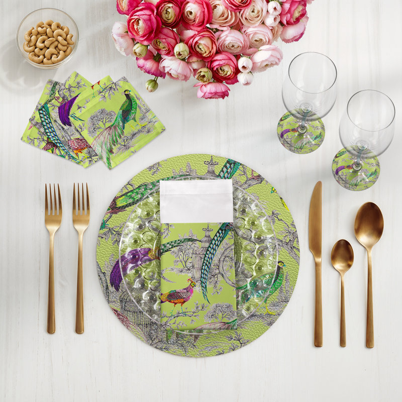 Sauvage 16'' Vinyl Placemat, St Germain