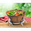 Equestrian Wood Salad Bowl