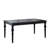 Leviton Urban Style Dining Table, Black