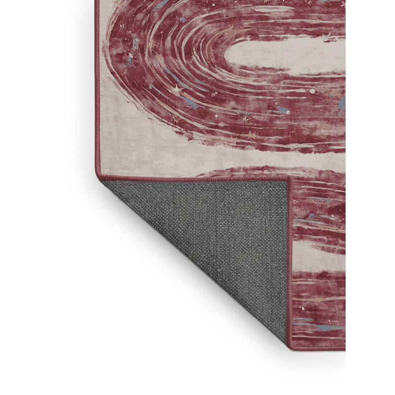 Tapis brun soyeux et moelleux, Rectangulaire 3 pi x 5 pi