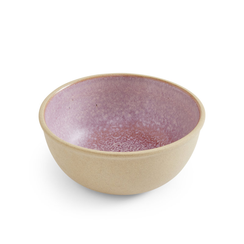PORTMEIRION MINERALS SET OF 4 MEDIUM BOWL AQUAMARINE 6", Brown/Pink