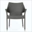 Fauteuil empilable en osier PE, 4 pièces