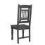 Ensemble de 2 chaises de salle à manger en bois massif Pacjo-925223339