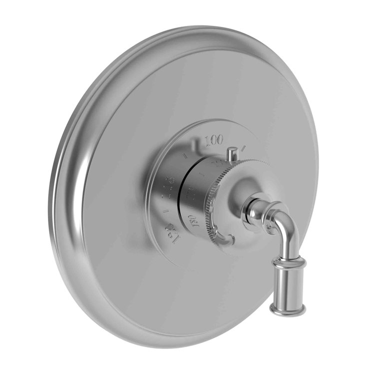 Taft 3/4" Round Thermostatic Trim Plate With Handle