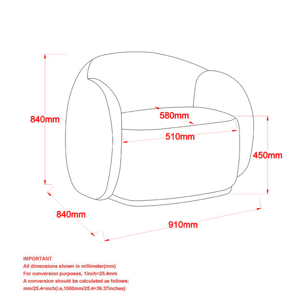 Dimensions du produit