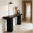 Triangular-Shaped Design Console Table,Sofa Table,Modern Entryway Table
