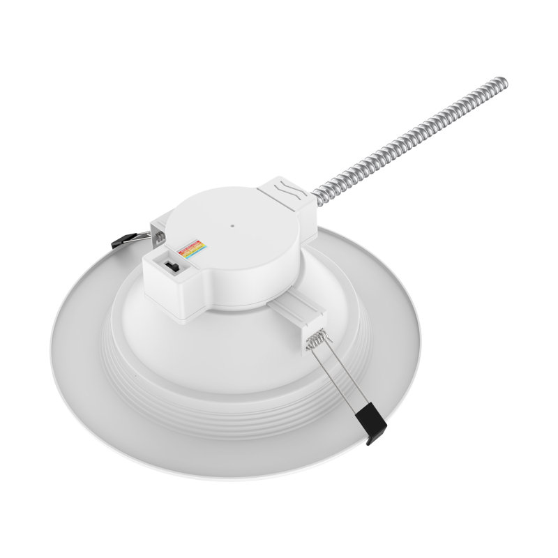 11.78" Ultra Slim Selectable CCT Remodel or New Construction IC LED Canless Recessed Lighting Kit