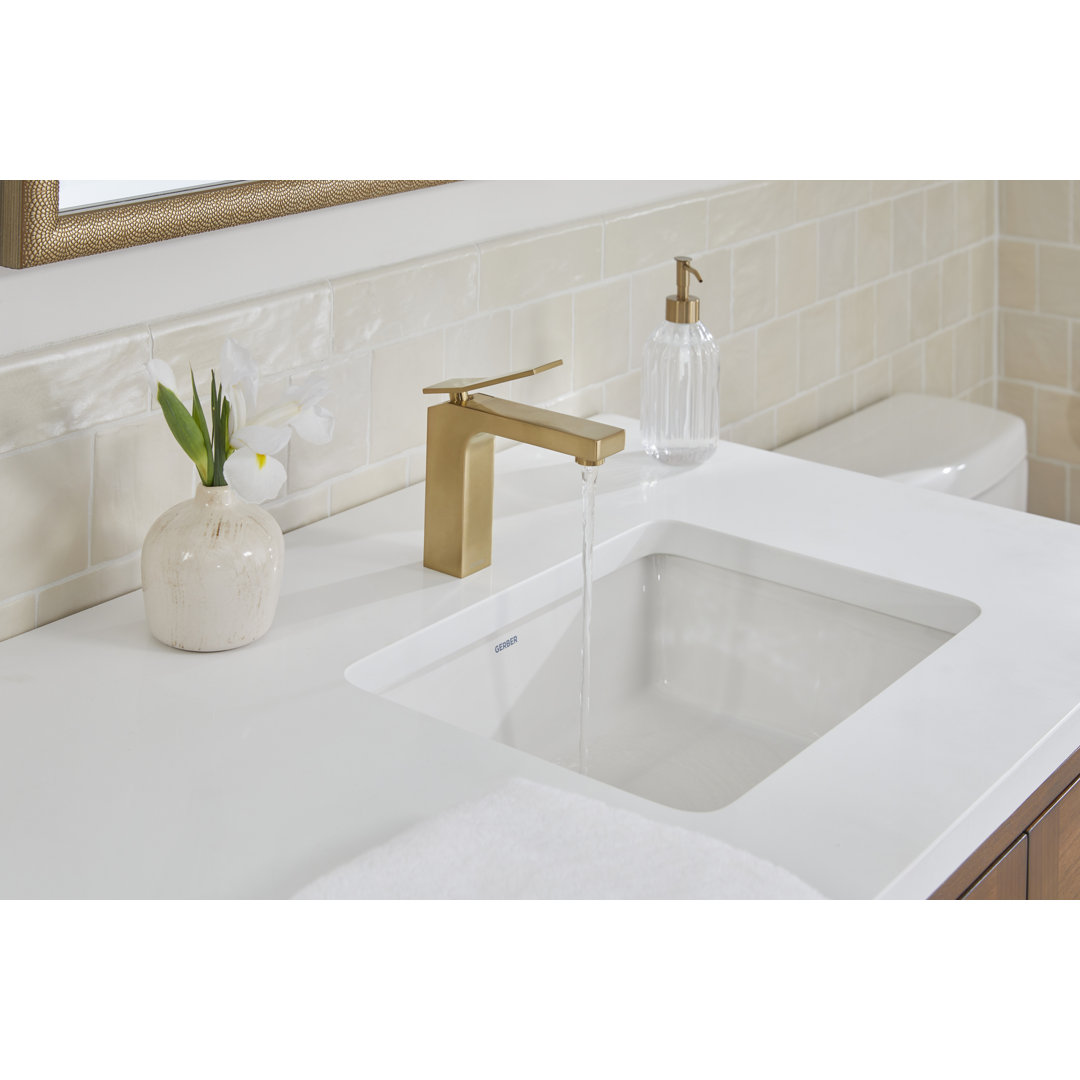 Avian Single Hole Bathroom Faucet with Drain Assembly Gerber 